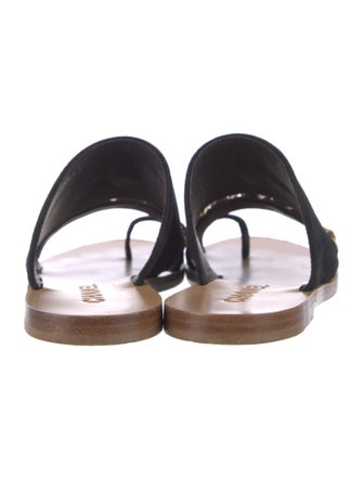 Chanel 2018 Interlocking CC Logo Slides