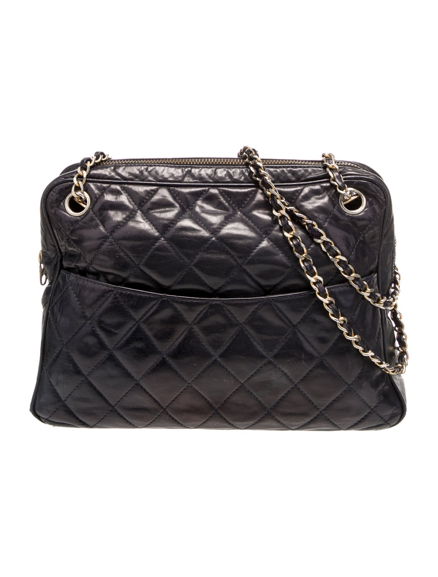 Chanel CC Quilted Camera Bag