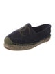 Chanel Interlocking CC Logo Canvas Espadrilles