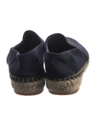 Chanel Interlocking CC Logo Canvas Espadrilles
