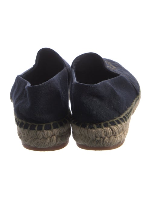 Chanel Interlocking CC Logo Canvas Espadrilles