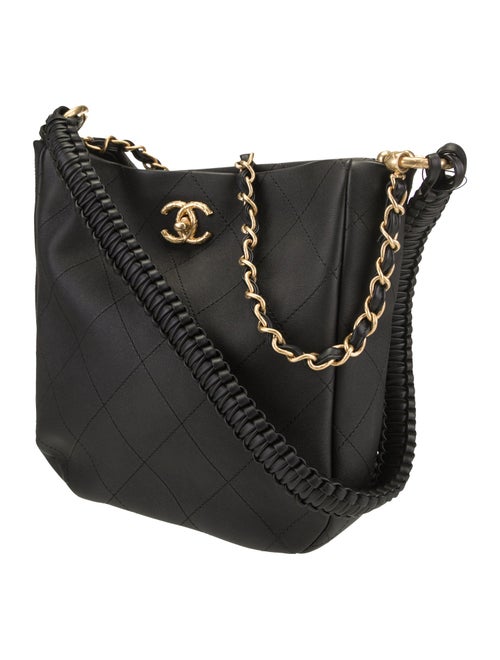 Chanel 2023 Braided Handle Chain Hobo
