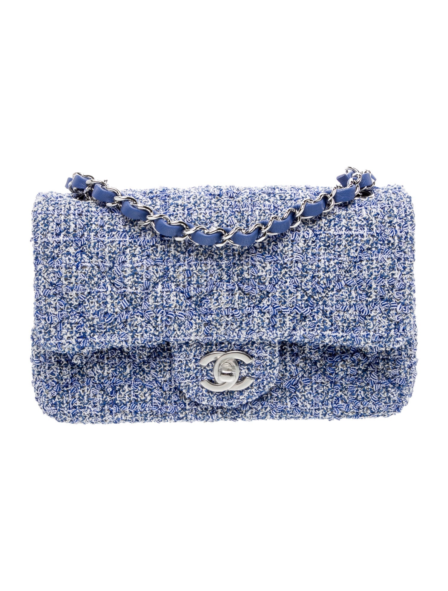 Chanel Classic Tweed Rectangular Mini Flap Bag