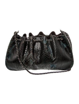 Chanel Python Tassel Shoulder Bag