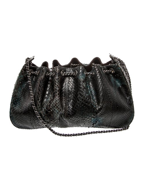 Chanel Python Tassel Shoulder Bag