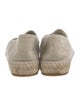Chanel Interlocking CC Logo Canvas Espadrilles