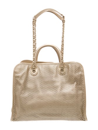 Chanel Perforated Up In The Air Tote