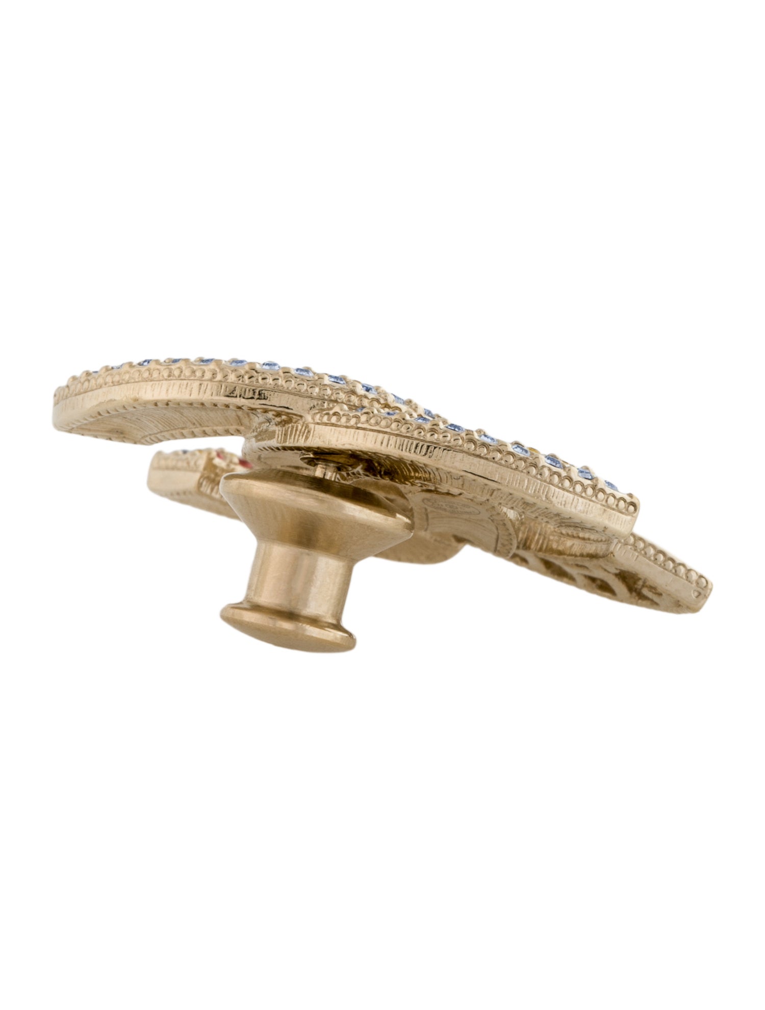 Chanel 2023 Strass CC Pin