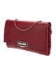 Chanel Retro Label Clutch on Chain
