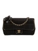 Chanel Extra Mini Square Quilt Camellia Flap Bag