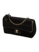 Chanel Extra Mini Square Quilt Camellia Flap Bag