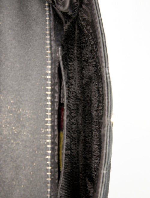 Chanel Extra Mini Square Quilt Camellia Flap Bag