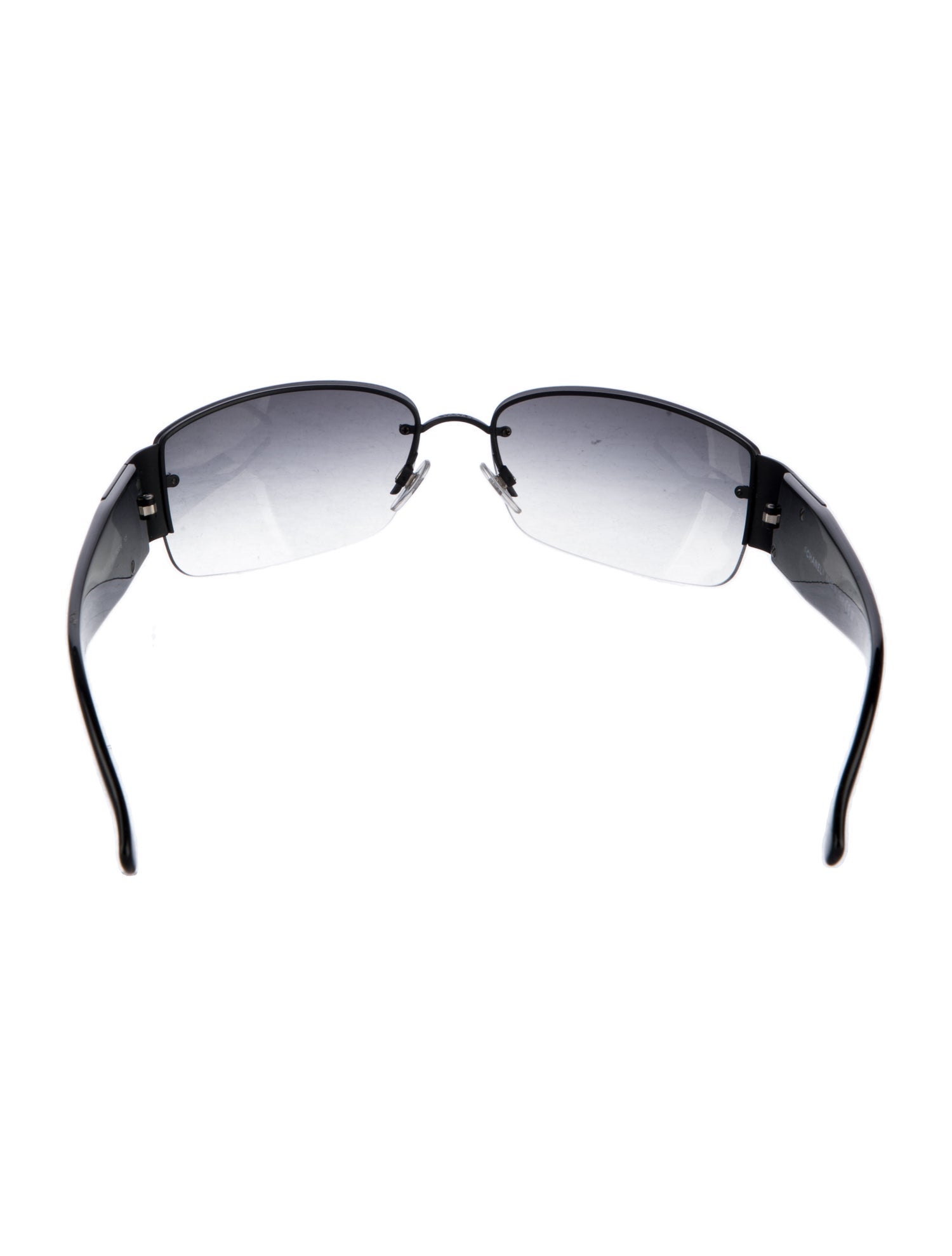 Chanel Interlocking CC Logo Shield Sunglasses