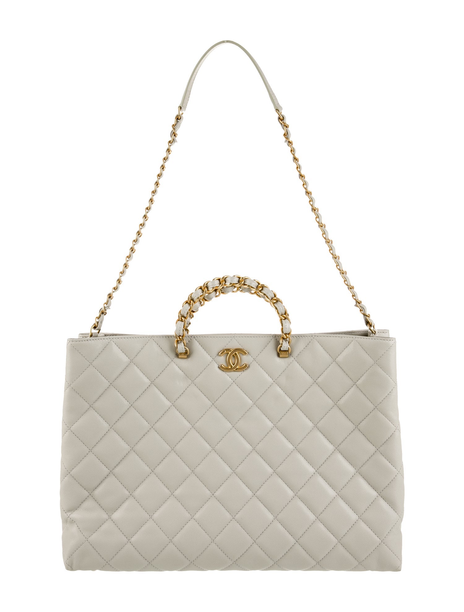 Chanel 2024 CC Quilted Tote