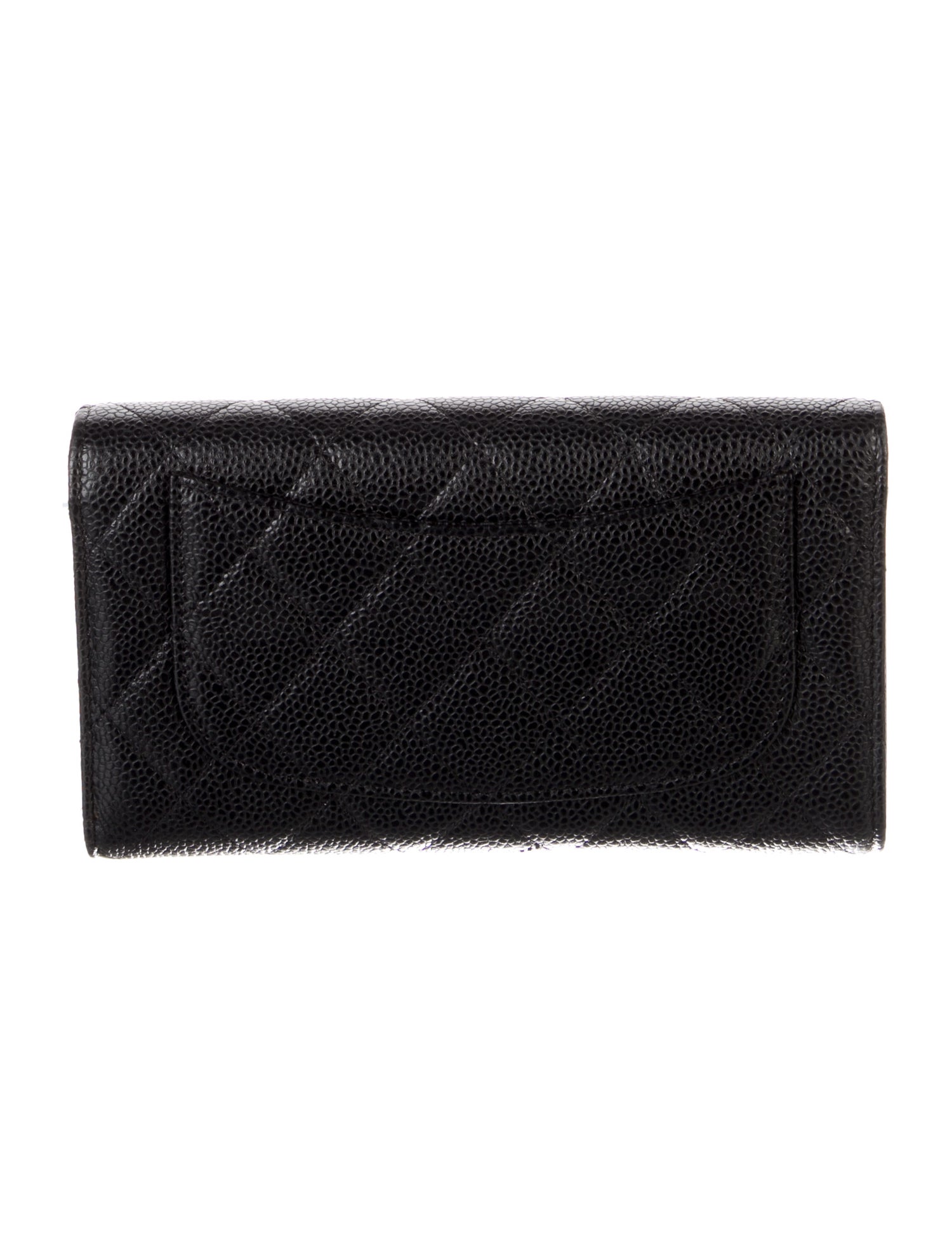 Chanel 2014-2015 Interlocking CC Logo Trifold Wallet