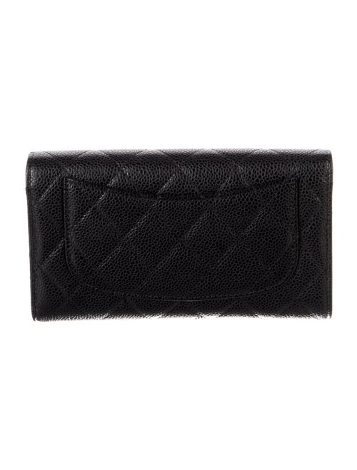 Chanel 2014-2015 Interlocking CC Logo Trifold Wallet