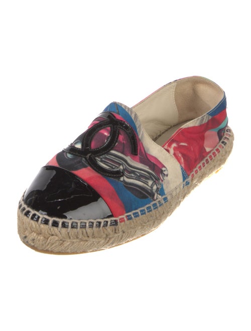 Chanel 2017 Interlocking CC Logo Espadrilles