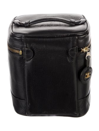 Chanel Quilted CC Vanity Case