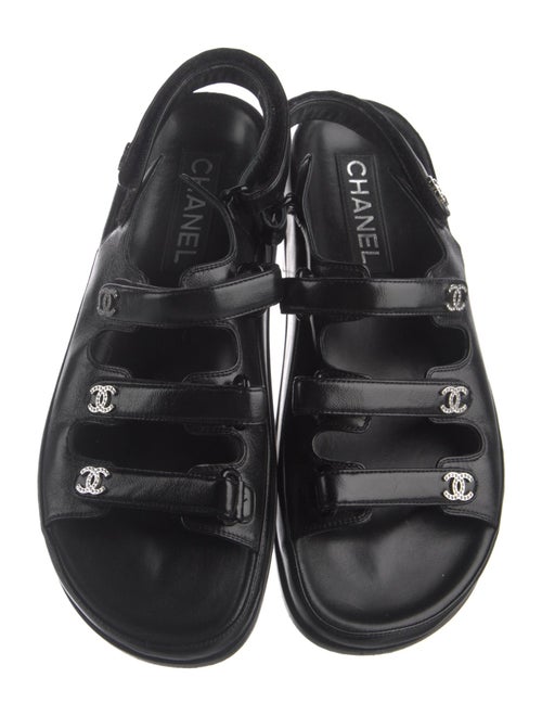 Chanel 2024 Interlocking CC Logo Slides
