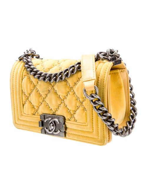 Chanel Small Velvet Boy Bag