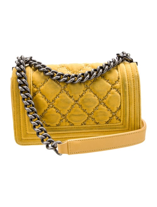 Chanel Small Velvet Boy Bag