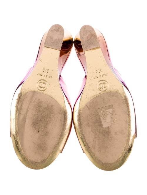 Chanel 2024 Interlocking CC Logo Slides