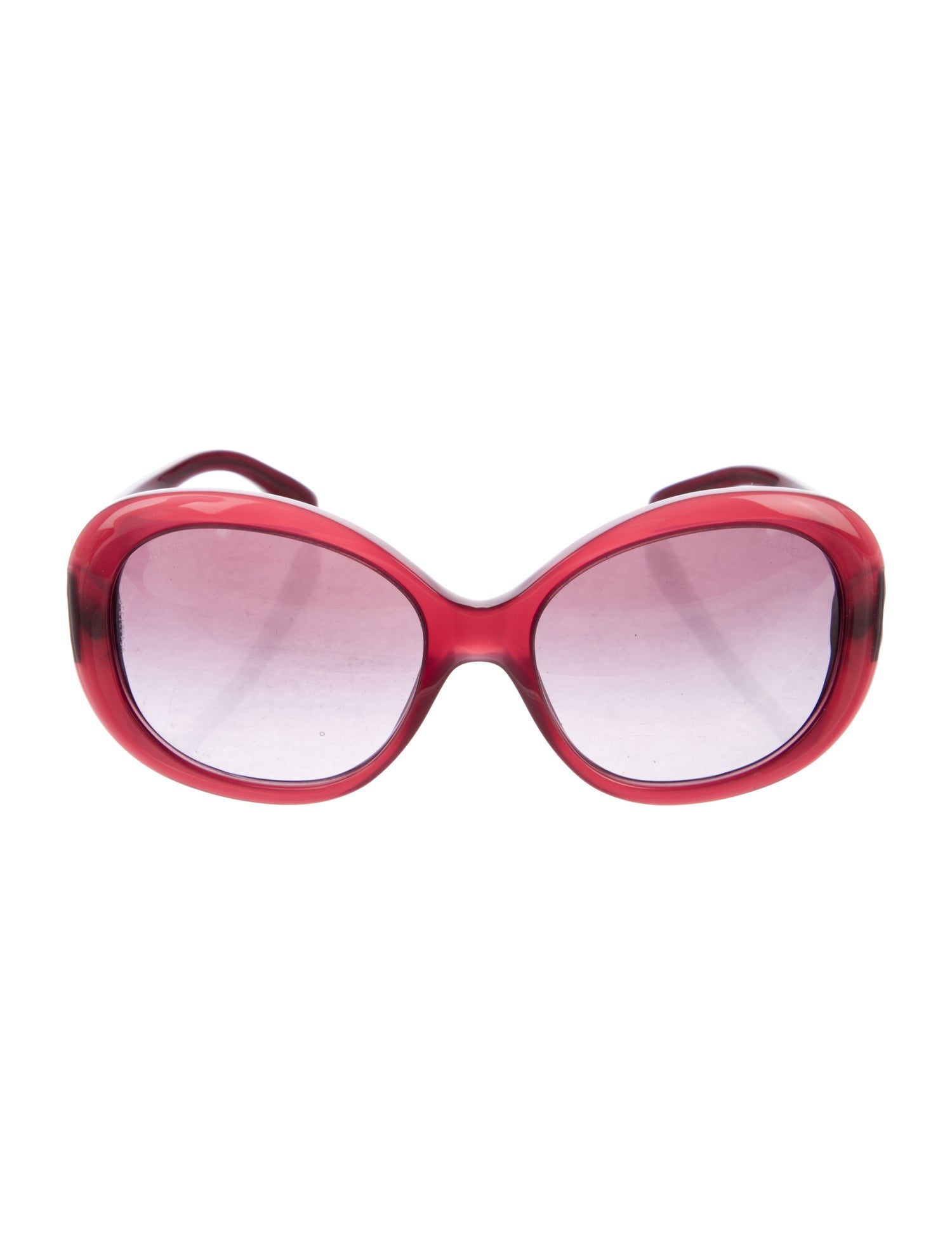 Chanel Interlocking CC Logo Oversize Sunglasses