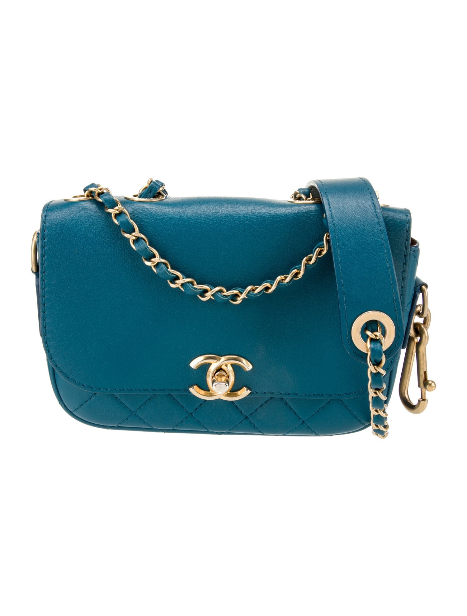 Chanel Multi Pouching Flap Bag w/ Coin Purse