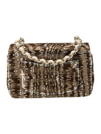 Chanel Crystal Tiger Rectangular Mini Flap Bag