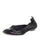 Chanel Interlocking CC Logo Patent Leather Ballet Flats