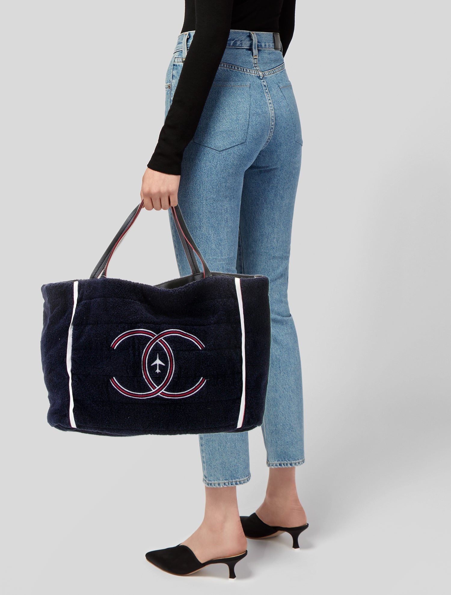 Chanel Airlines Reversible Beach Tote