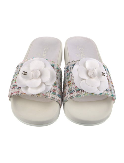 Chanel 2017 Interlocking CC Logo Slides