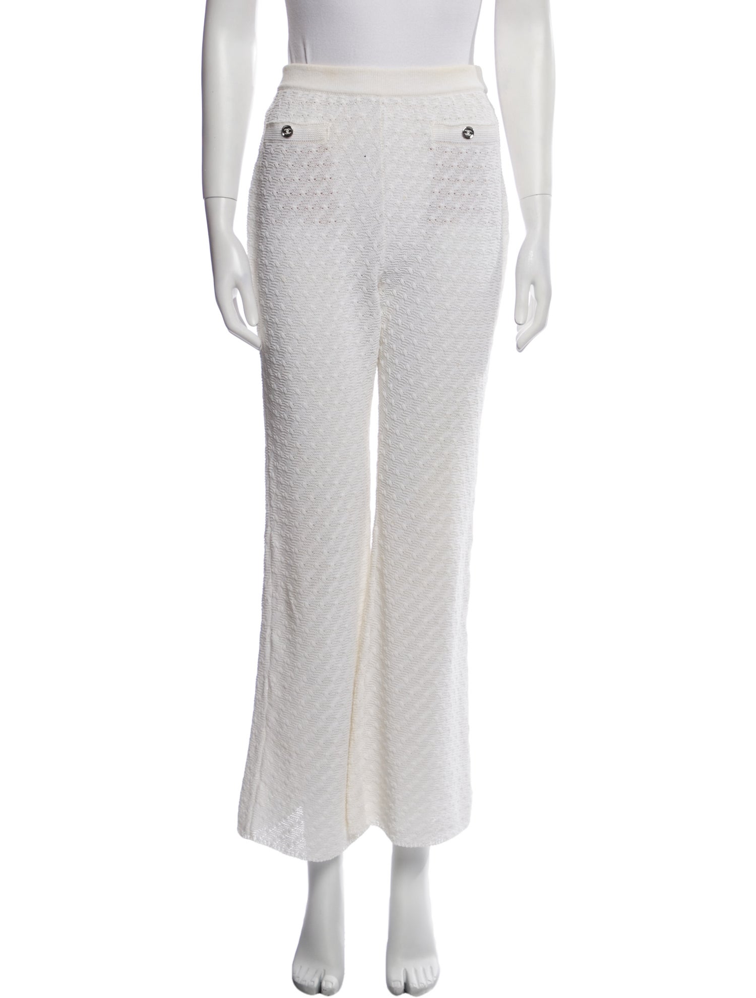 Chanel 2023 Wide Leg Pants