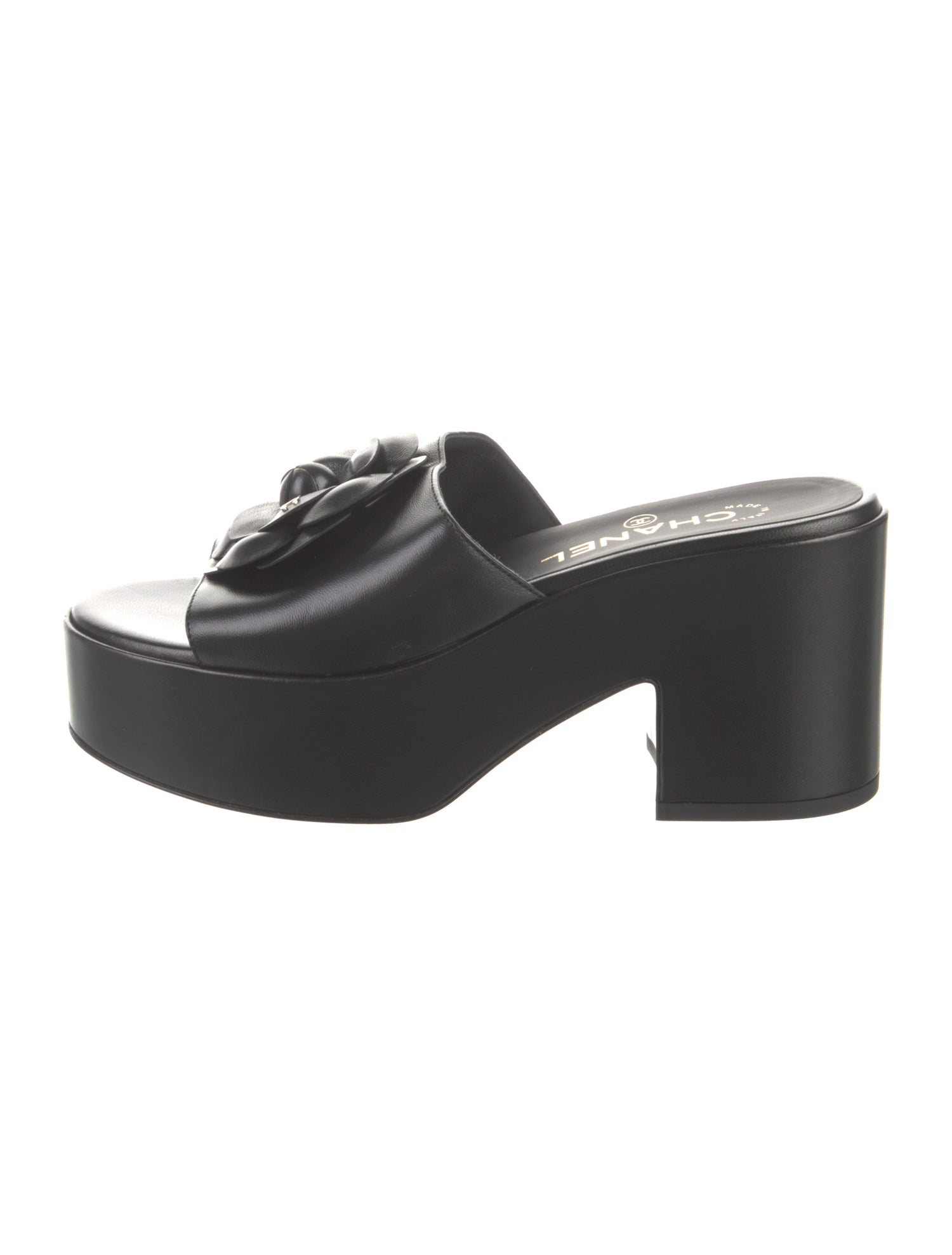 Chanel 2024 Interlocking CC Logo Slides