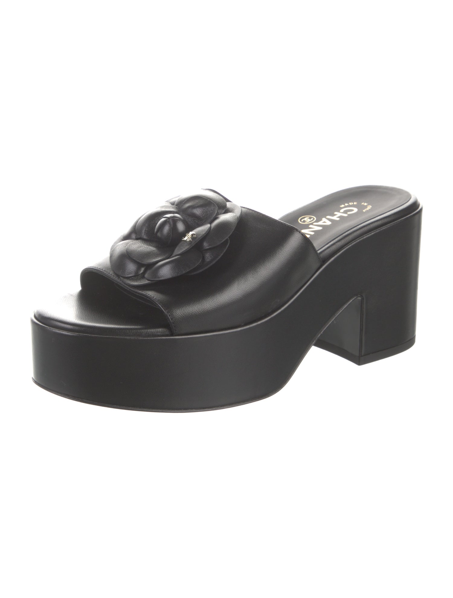 Chanel 2024 Interlocking CC Logo Slides