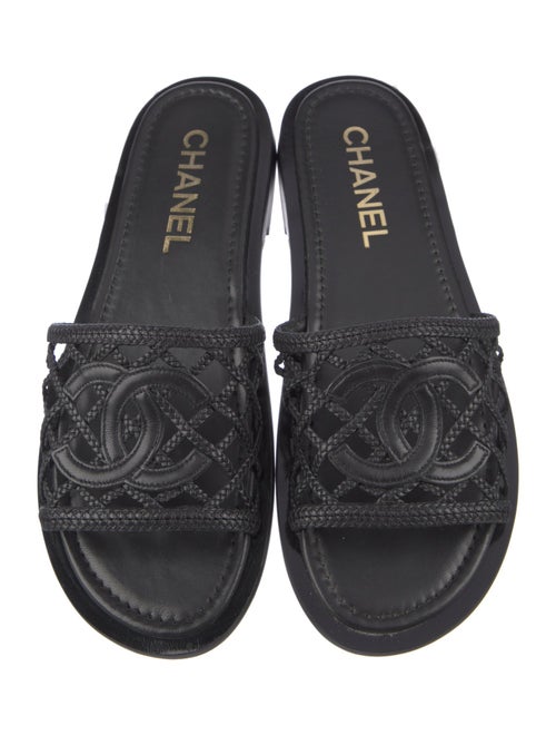 Chanel 2025 Interlocking CC Logo Slides