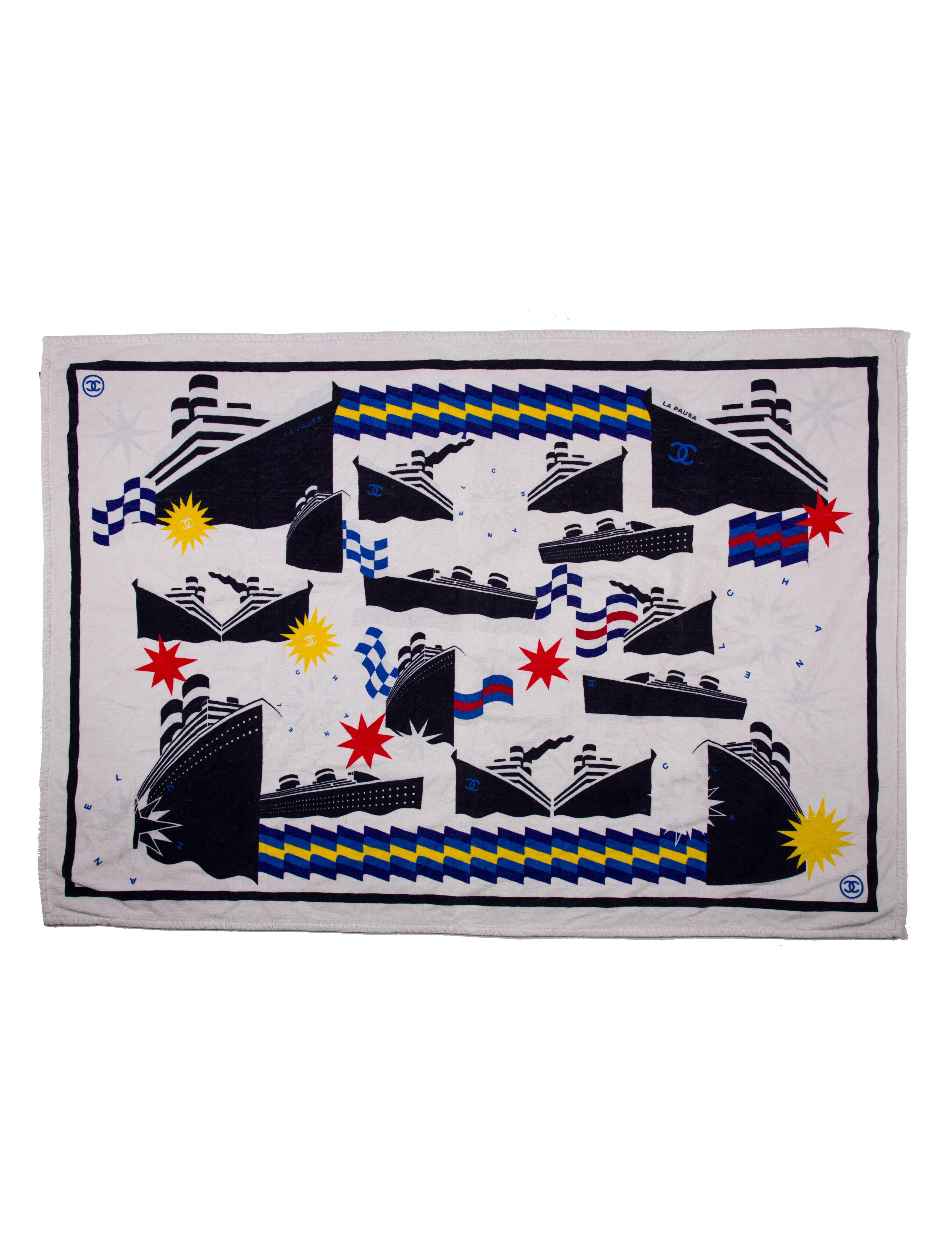 Chanel La Pausa Beach Towel
