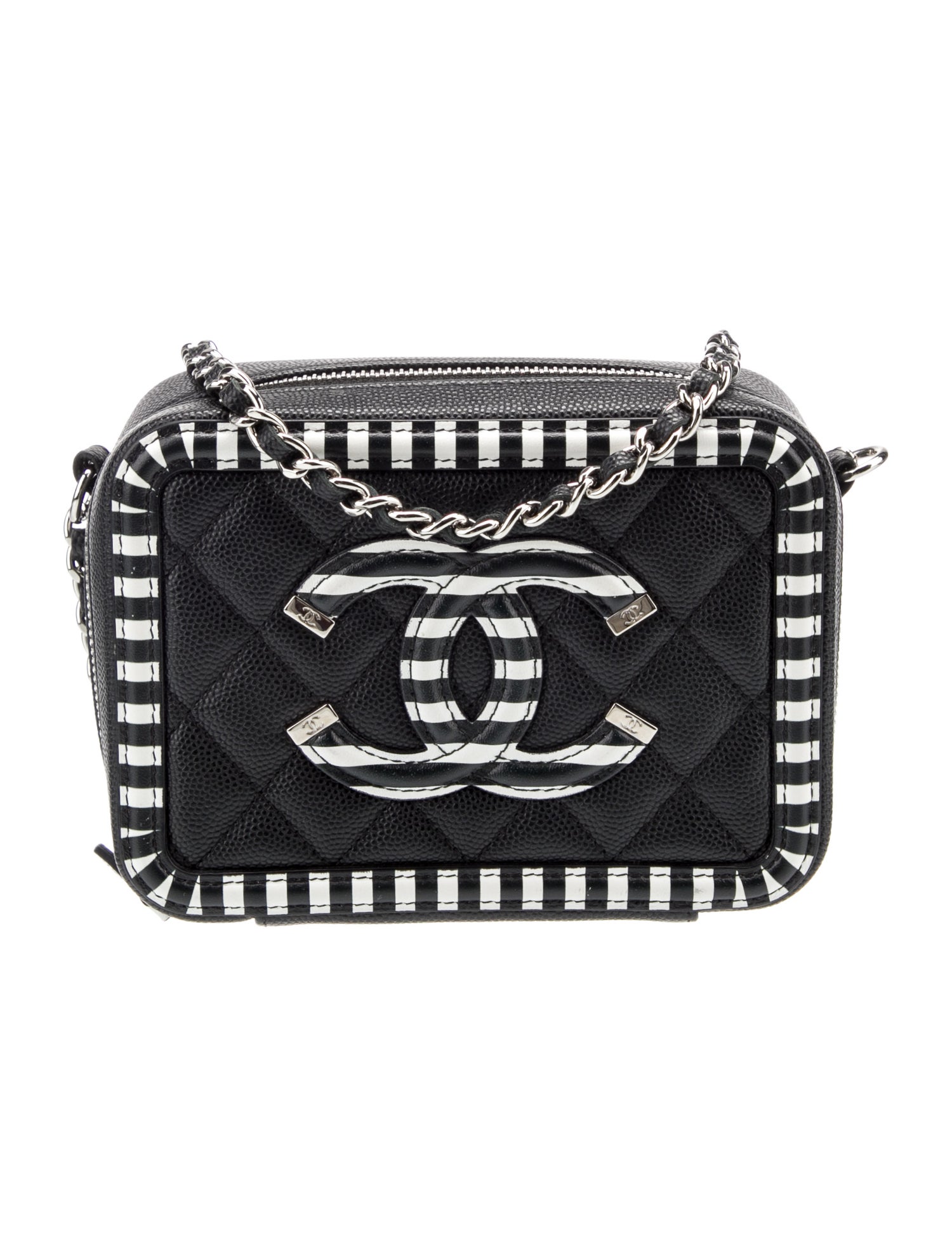 Chanel Mini Filigree Vanity Case w/ Tags