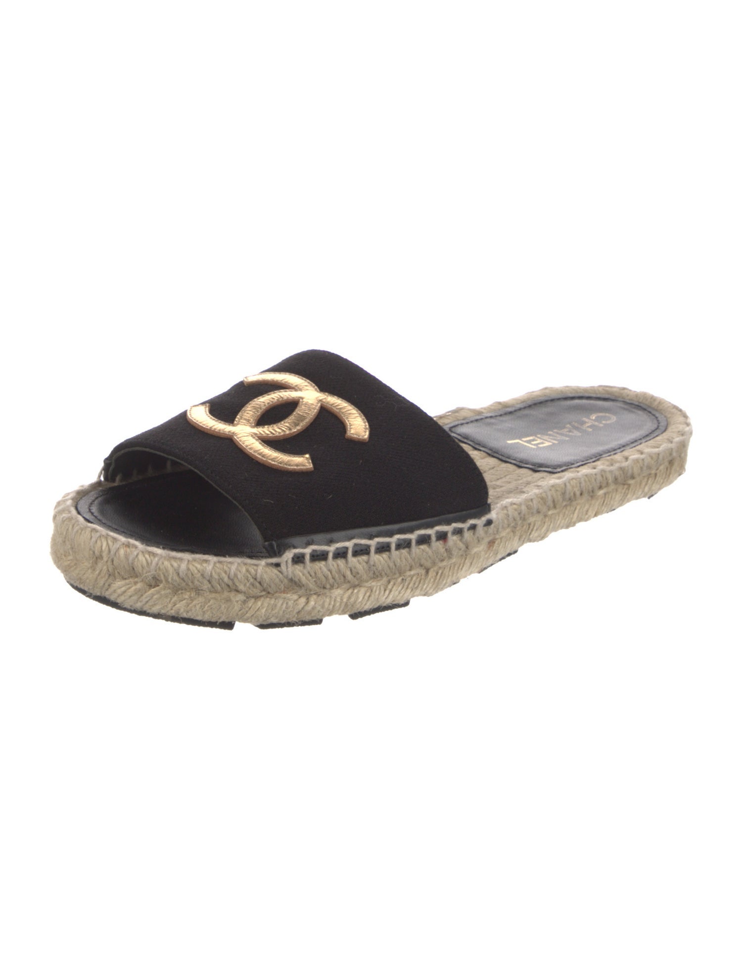 Chanel 2024 Interlocking CC Logo Espadrilles
