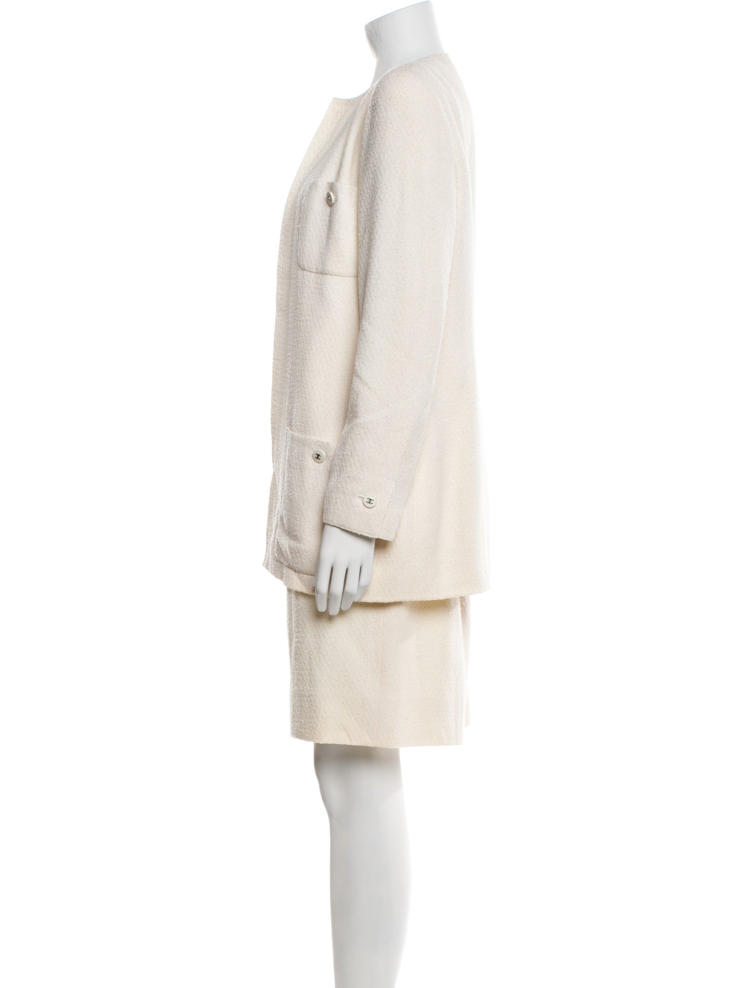 Chanel 1996 Wool Skirt Set