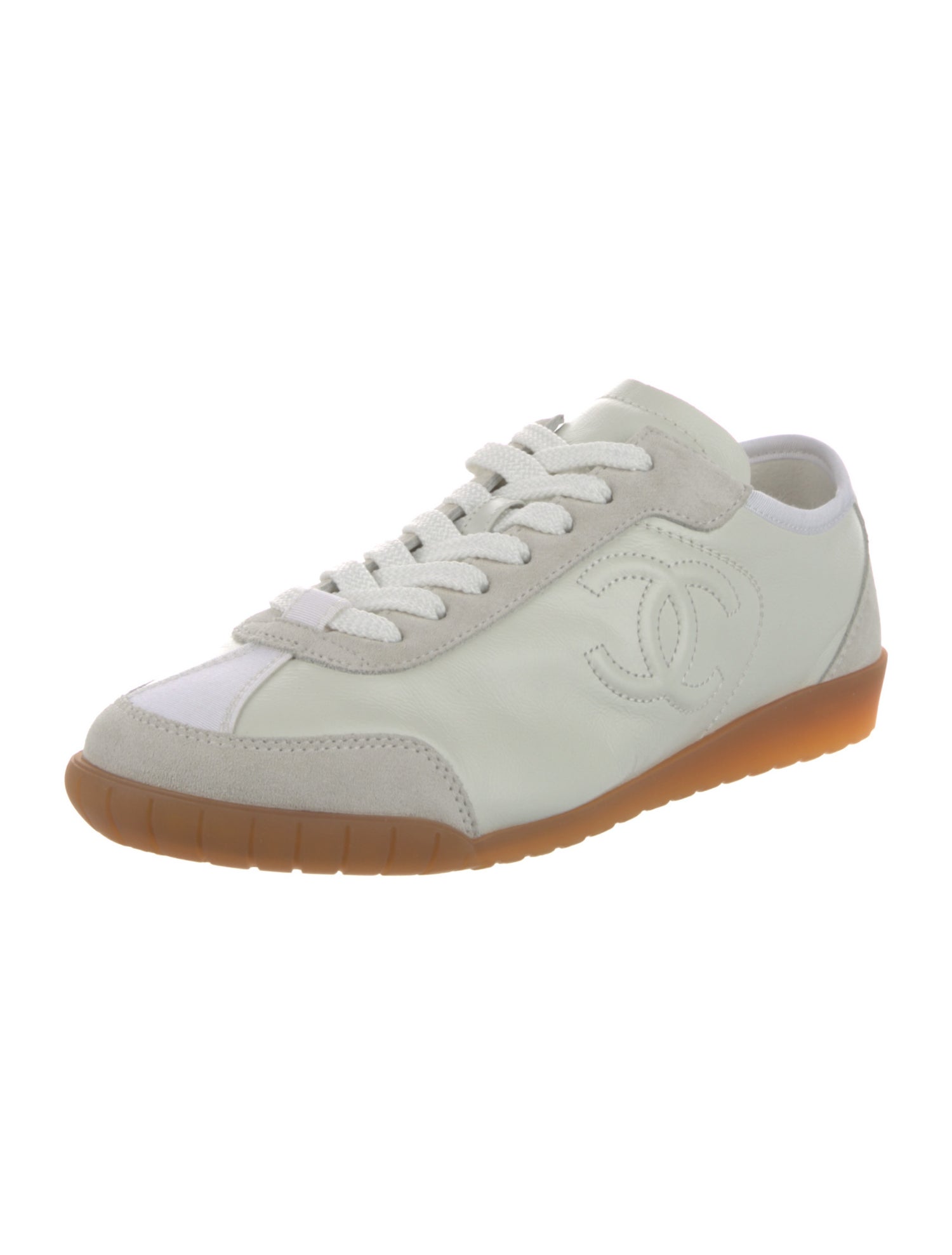 Chanel 2024 Interlocking CC Logo Sneakers w/ Tags