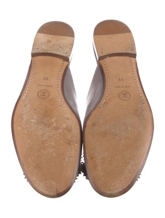 Chanel 2003 Interlocking CC Logo Mules