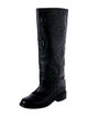 Chanel 2016 Interlocking CC Logo Riding Boots