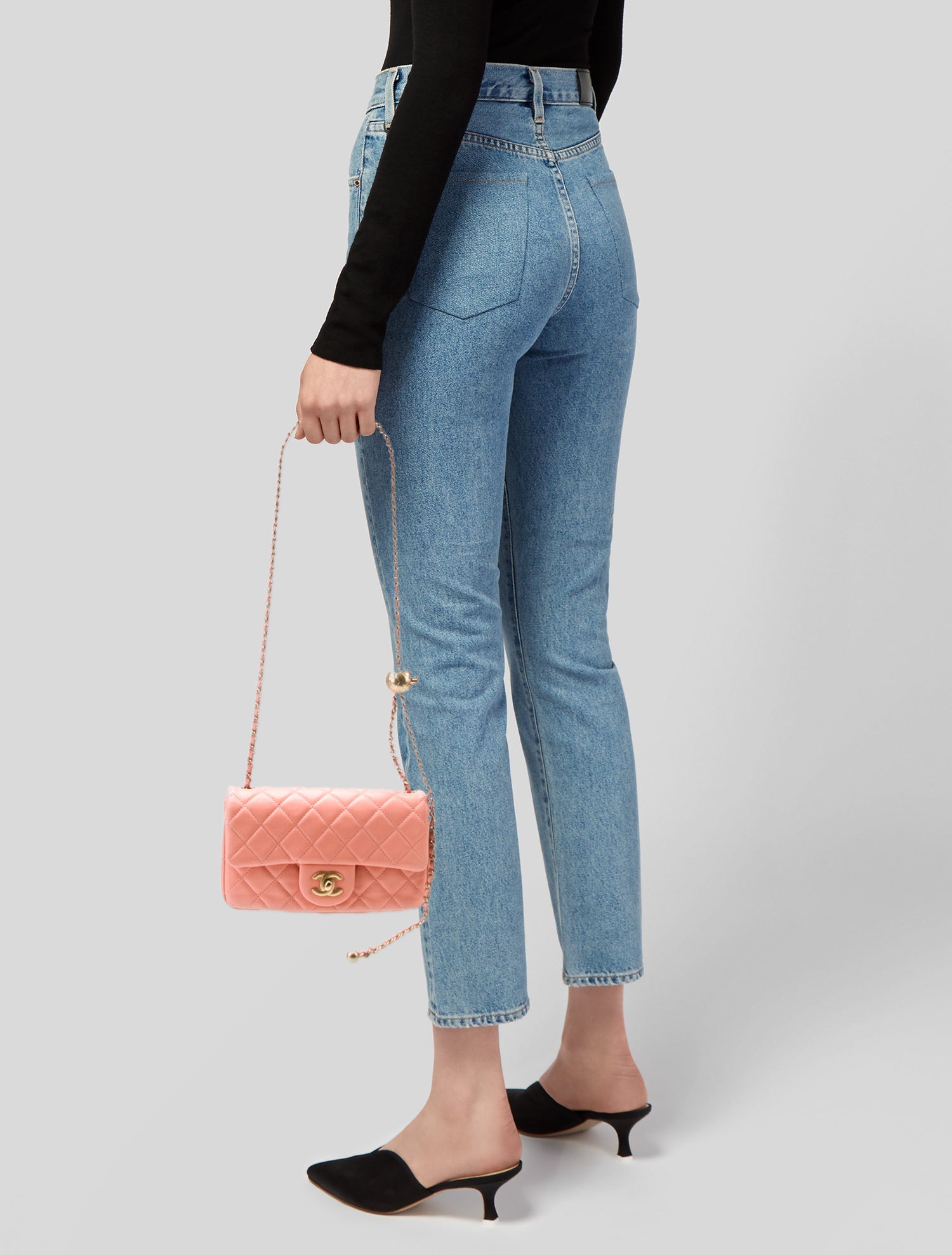 Chanel Rectangular Mini Pearl Crush Flap Bag