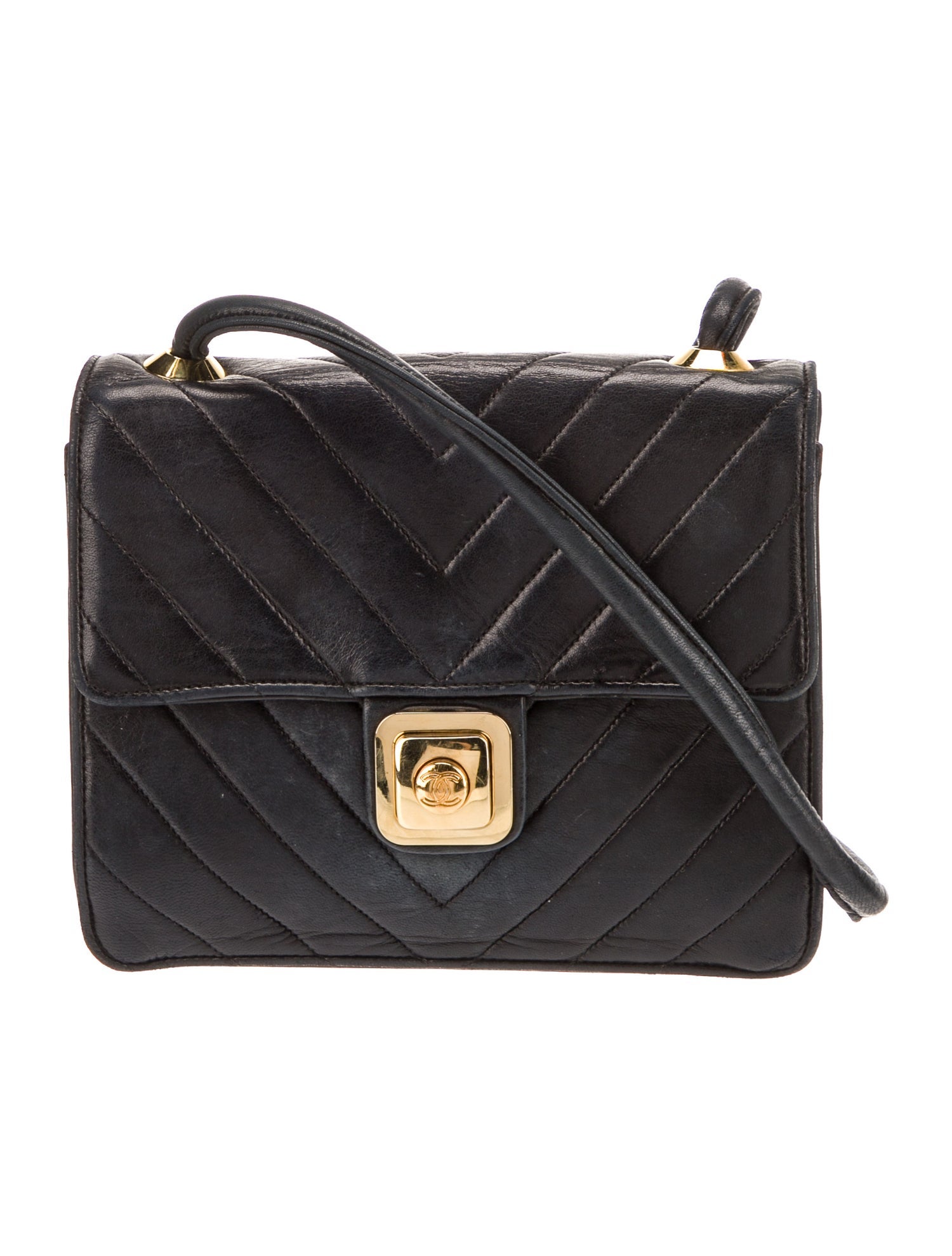 Chanel Square Chevron Crossbody