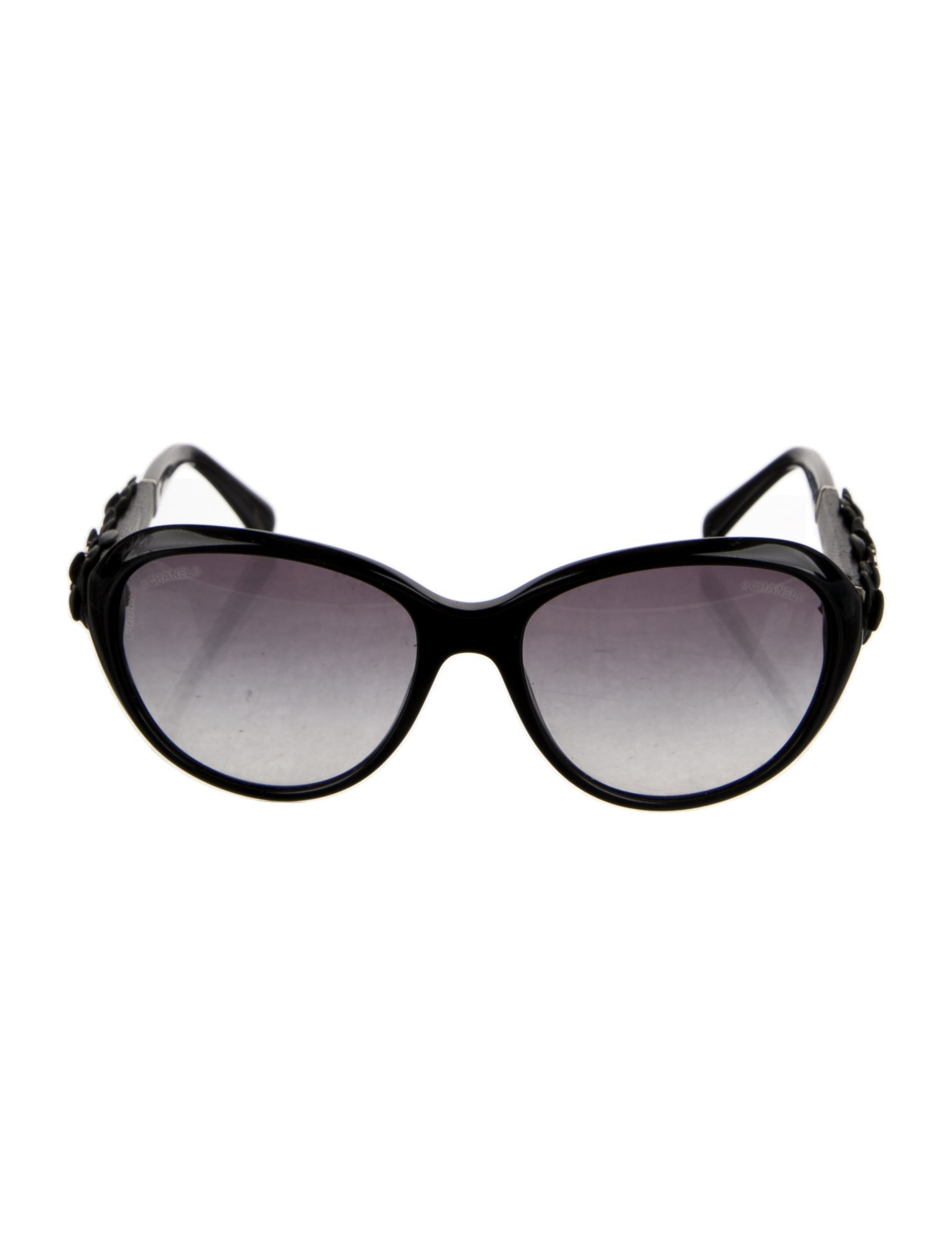Chanel Interlocking CC Logo Cat-Eye Sunglasses