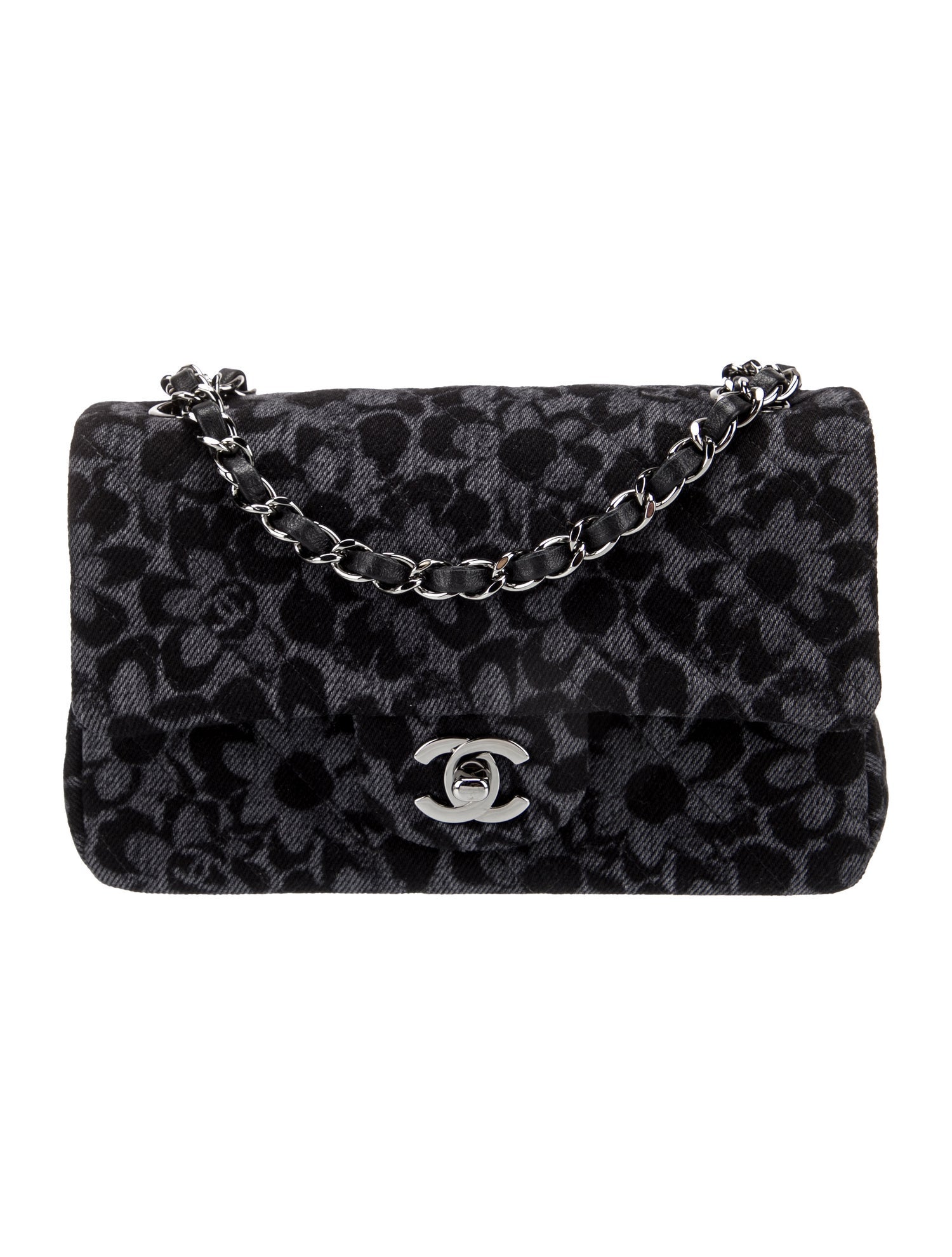 Chanel Classic Denim Rectangular Mini Flap Bag