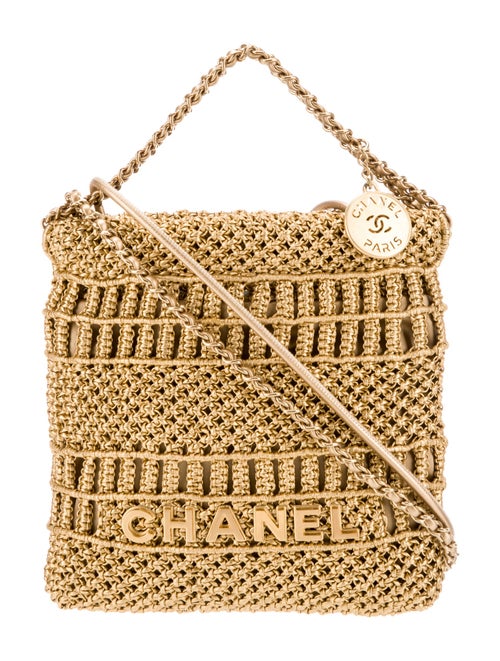 Chanel 2023 Macrame Mini 22 Hobo
