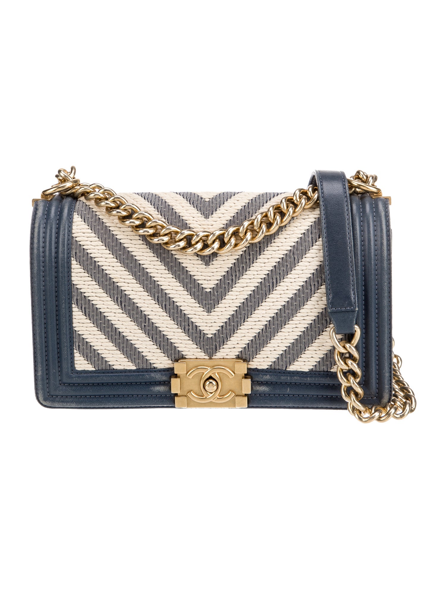 Chanel Medium Braided Boy Bag