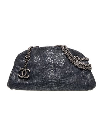 Chanel Small Galuchat Just Mademoiselle Bowling Bag